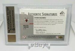 Michael Jordan 2003-04 Sp Signature Edition Autograph Bgs 9.5 Gem Mint Auto 10