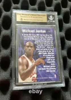 Michael Jordan Anticipation BGS Gem Mint 9.5 non auto RARE 90's Insert HOT 3x9.5