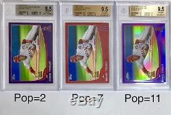 Mike Trout 2013 Topps All Star RC LOT BGS Gem Mint Refractor Gold Red Black Camo