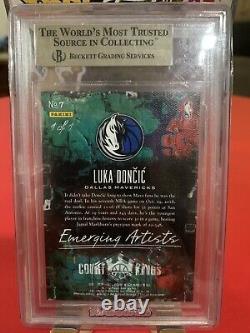Panini Court Kings Emergent Masterpiece Luka Doncic ONE OF ONE BGS 9.5 GEM MINT