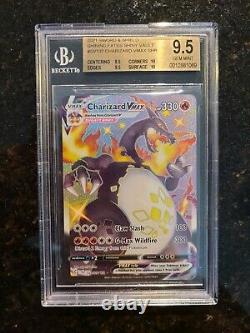 Pokémon Charizard Vmax Shiny Shining Fates SV107/SV122 BGS 9.5 Gem Mint