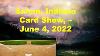 Salem Indiana Card Show June 4 2022