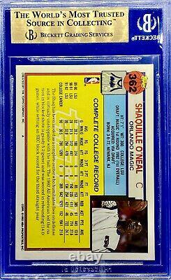Shaquille O'neal RC Rookie 1992-93 Topps Gold #362 GEM MINT BGS 9.5