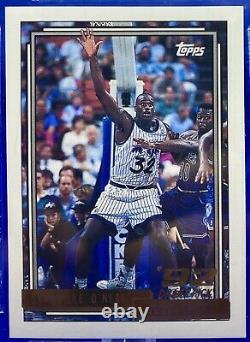 Shaquille O'neal RC Rookie 1992-93 Topps Gold #362 GEM MINT BGS 9.5