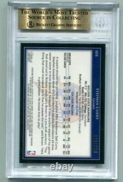 Stephen Curry 2009 Topps Chrome #339/999 BGS 9.5 Gem Mint Rookie RC with10 Edges