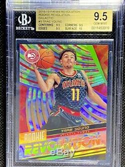 TRAE YOUNG 2018-19 Panini Revolution Galactic Rookie RC BGS 9.5 True GEM MINT