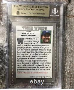 Tiger Woods Rare 2004 SI For Kids 15th Anniversary Rookie Retro Gem MINT BGS 9.5