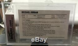 1985 Nike Michael Jordan Rookie Gem Mint Bgs 9.5 Parfait Cas! Rare