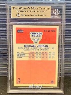 1986-87 Fleer Michael Jordan Rookie Card Rc #57 Bgs 9.5 Gem Mint Bulls F99
