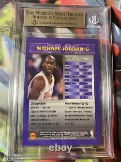 1994-95 Topps Refracteur Le Plus Fin Michael Jordan #331 Bgs 9.5 Gem Mint
