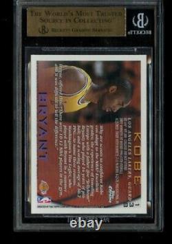 1996-97 Topps Chrome Kobe Bryant Rookie #138 Bgs 9.5 Gem Mint Rc La Lakers Hof