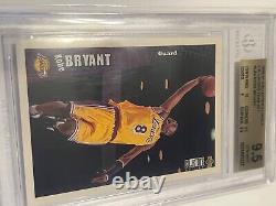1996 Ud Collectors Choice Kobe Bryant Rc Bgs 9.5 Gem Mint Bgs Psa (centré)