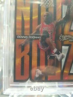 1998 Skybox Thunder Noyz Boyz Dennis Rodman Bgs 9.5 Gem Mint État Très Rare