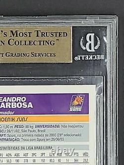 2003 Topps Chrome Xfractor #138 Leandro Barbosa Rc /220 Rookie Bgs 9.5 Menthe Gemme