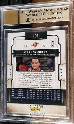 2009-10 Classics Stephen Curry Auto # 140/499 Bgs 9,5 Gem Mint