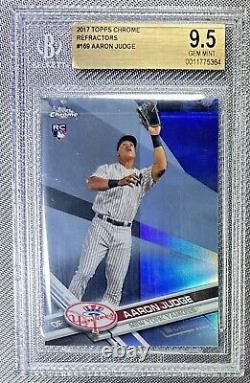 2017 TOPPS CHROME #169 Aaron Judge REFRACTOR BGS 9.5 GEM MINT ROOKIE RC would be translated to French as:

2017 TOPPS CHROME #169 Aaron Judge REFRACTOR BGS 9.5 GEM MINT ROOKIE RC