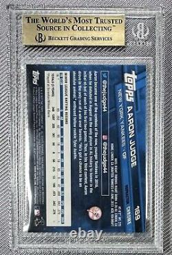 2017 TOPPS CHROME #169 Aaron Judge REFRACTOR BGS 9.5 GEM MINT ROOKIE RC would be translated to French as:

2017 TOPPS CHROME #169 Aaron Judge REFRACTOR BGS 9.5 GEM MINT ROOKIE RC