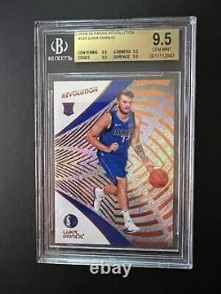 2018-19 Panini Revolution Luka Doncic Rc Rookie Card #128 Bgs 9.5 Menthe Gemme