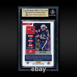 2018 Panini Contenders #34 Tom Brady Rouge /199 Bgs 9.5 Menthe Gemme