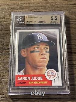 2018 Topps Living Aaron Juge #1 Bgs 9.5 Gem-mint New York Yankees Centered