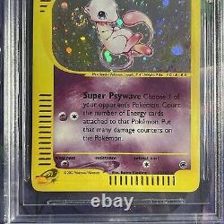 Bgs 9.5 Gem Mint Pokemon Mew Holo Rare 2002 Expédition 19/165 Swirl! Psa