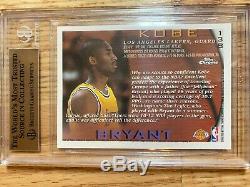 Bryant 1996-97 Kobe Chrome Rc # Topps 138 Rookie Bgs 9,5 Gem Mint Quad Véritable 9.5s