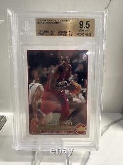 Collection de repêchage NBA Topps 2003-04 LeBron James BGS 9.5 GEM MINT Rookie RC