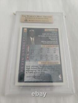 Kevin Garnett 1995 Topps Finest Rookie Card #115 Bgs 9.5 Gem Mint Rc Minnesota