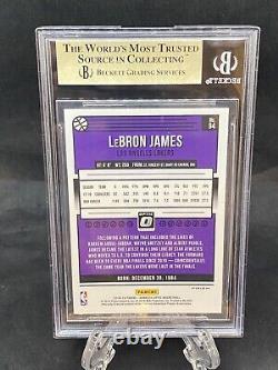 Lebron James 2018-19 Panini Optic Purple Prizm #94 Bgs 9.5 Gem Mint Lakers