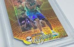 Michael Jordan 2002-03 Topps Réfractaire D’or Immaculé 24/99 Bgs 9.5 Gem Mint Rare
