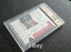 Michael Jordan 2003-04 Spx Flashback Auto Jersey / 23 Autograph Bgs 9,5 Gem Mint